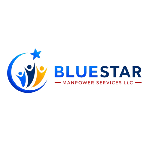 BlueStar Manpower Services LLCDUBAI UAE Logo